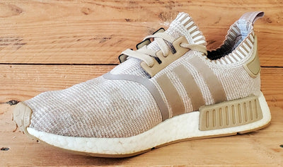 Adidas NMD R1 Low Primeknit Trainers UK9/US9.5/EU43 BY1912 Linen Khaki