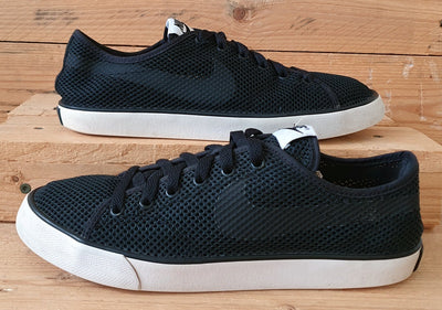 Nike Blazer Low Textile Trainers 724751-001 Core Black/White UK6/US7/EU40