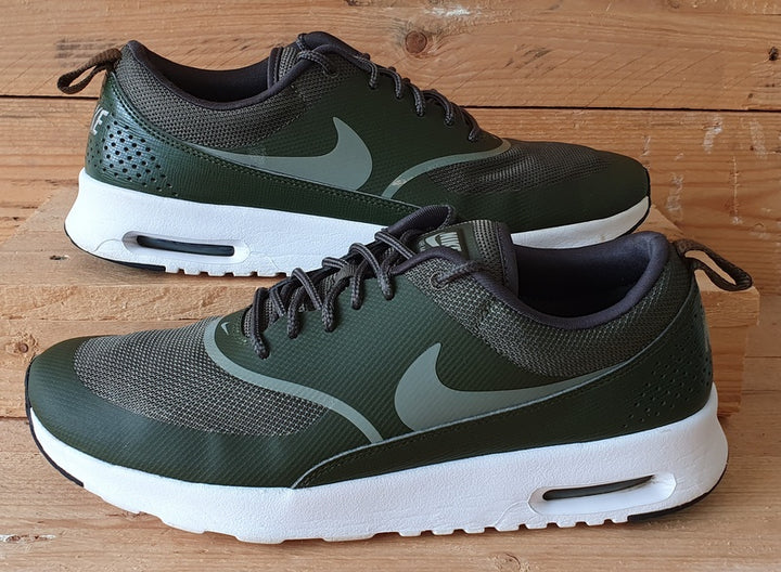 Nike Air Max Thea Low Textile Trainers UK7 US9.5 EU41 599409 310 Cargo Khaki VintageTrainers