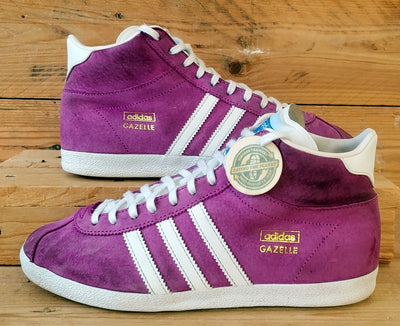 Adidas Originals Gazelle Mid Suede Trainers UK5/US6.5/EU38 M22797 Vivid Pink