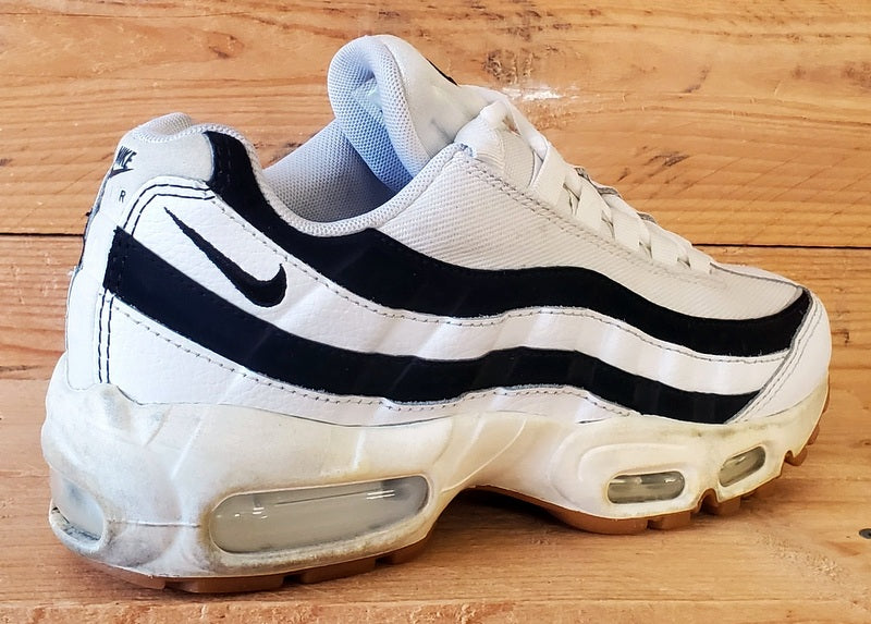 Nike Air Max 95 Juventus Leather Trainers UK4/US6.5/E37.5 307960-112 Black/White