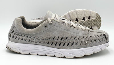 Nike Mayfly Woven Low Suede Trainers 833132-005 Grey/White UK6/US7/EU40