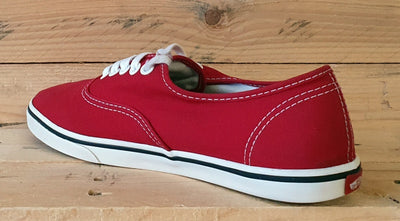 Vans Old Skool Low Canvas Trainers UK5.5/US7.5/EU38.5 T375 Red/White/Gum