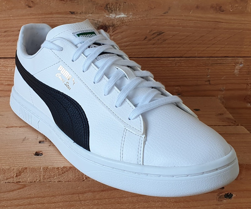 Puma Court Star Low Leather Trainers UK10/US11/EU44.5 387798-01 White/Black