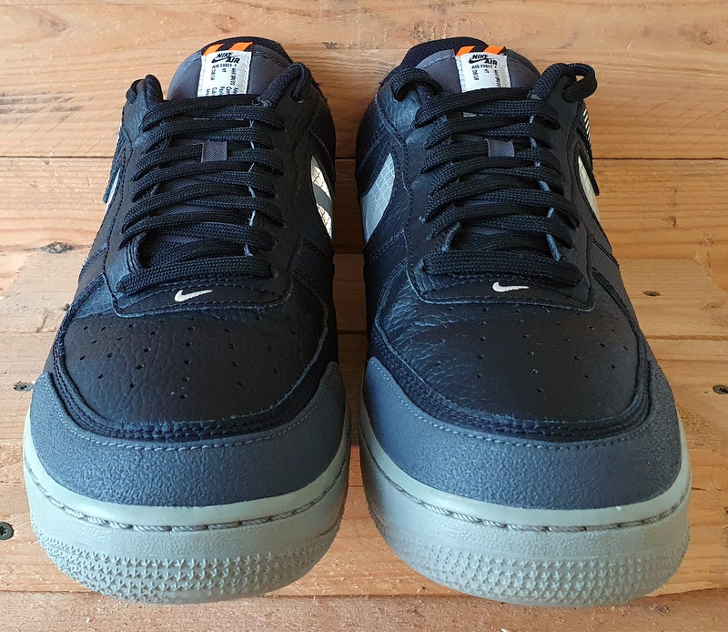 Nike Air Force 1 Under Construction Low Trainers UK8/US9/EU42.5 BQ4421-002 Black