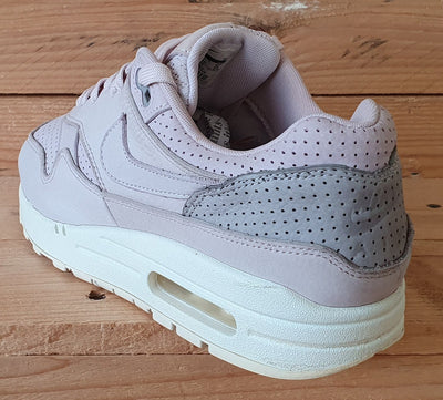 Nike Air Max 1 Low leather Trainers UK6/US7/EU40 859554-600 Pinnacle Artic Pink