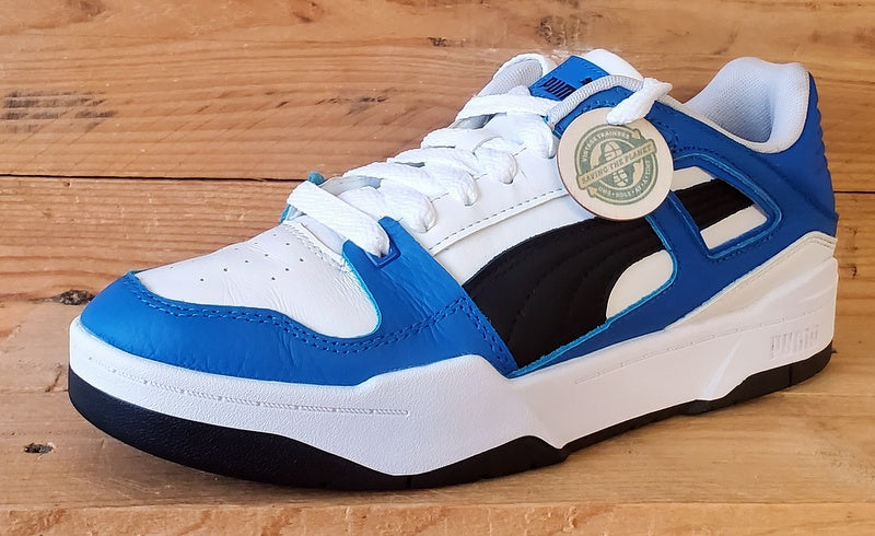 Puma Slipstream Low Leather Trainers UK7.5/US8.5/EU41 387544-17 White/Blue