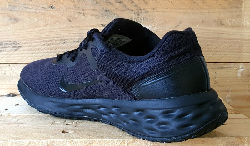 Nike Revolution 6 Next Nature Low Textile Trainers UK9/US10/E44 DC3728-001 Black