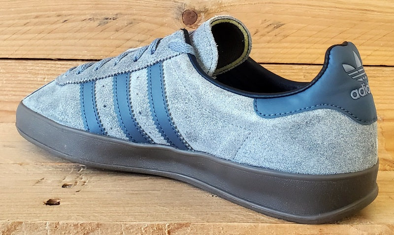 Adidas Broomfield Low Suede Trainers UK7/US7.5/EU40.5 GX5319 Grey/Gum