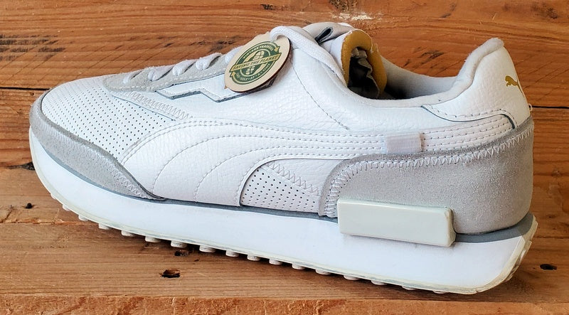 Puma Future Rider Low Leather Trainers UK10.5/US11.5/EU45 383923-01 White