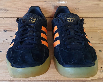 Adidas Gazelle Low Suede Trainers UK8.5/US9/EU42.5 G97874 Black/Orange Gum