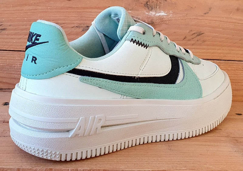 Nike Air Force 1 PLT.AF.ORM Low Trainers UK4/US6.5/E37.5 DX3730-300 Barely Green