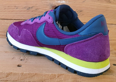 Nike Air Pegasus 83 Textile/Suede Trainers UK5/US7.5/EU38.5 407477-501 Purple