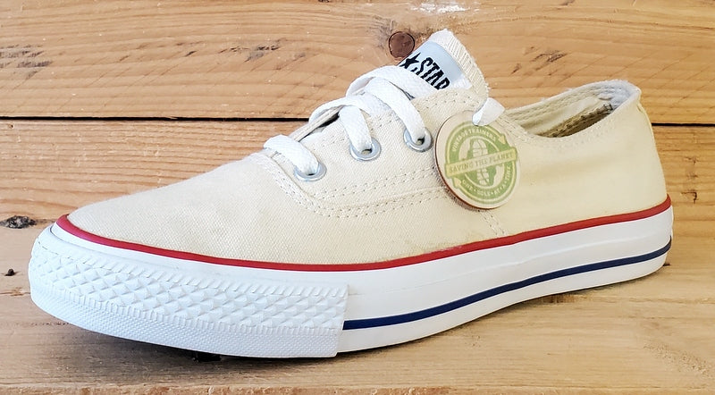 Converse Chuck Taylor All Star Canvas Trainers UK7/US7/EU40 118021 Cream/White