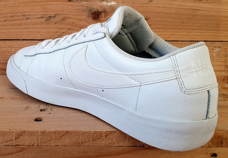 Nike Blazer Low LE Leather Trainers UK8.5/US9.5/EU43 AQ3597-100 Triple White