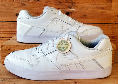 Nike SB Delta Force Low Leather Trainers UK9/US10/EU44 942237-112 White