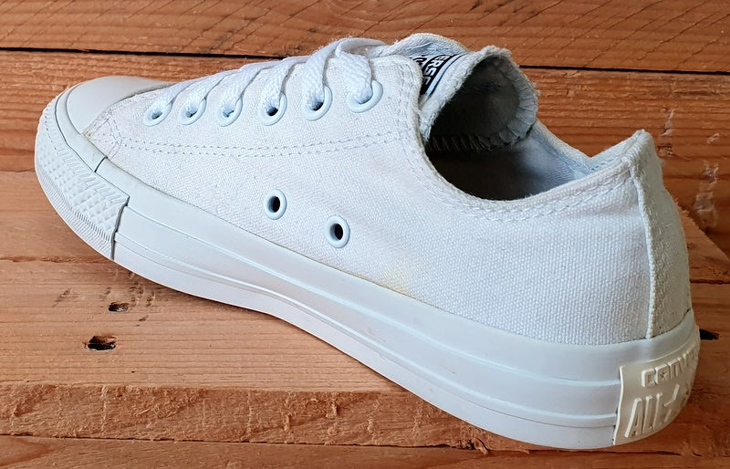 Converse Chuck Taylor All Star Low Trainers 1T747 Triple White UK5/US7/EU37.5