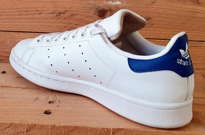 Adidas Stan Smith Low Leather Trainers UK5.5/US6/EU38.5 S74778 White/Blue