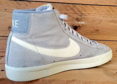 Nike Blazer Mid Suede Trainers UK10/US11/EU45 DA1078-001 Grey/Sail