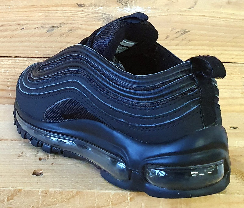 Nike Air Max 97 Low Textile Trainers UK3/US3.5Y/EU35.5 AV4149-001 Triple Black