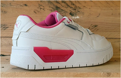 Puma Cali Dream Low Leather Trainers UK6.5/US9/EU40 384008-05 Prism Pink/White