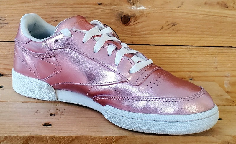Reebok Club C 85 Low Leather Trainers UK6/US8.5/EU39 CN0512 Pink Shine/White