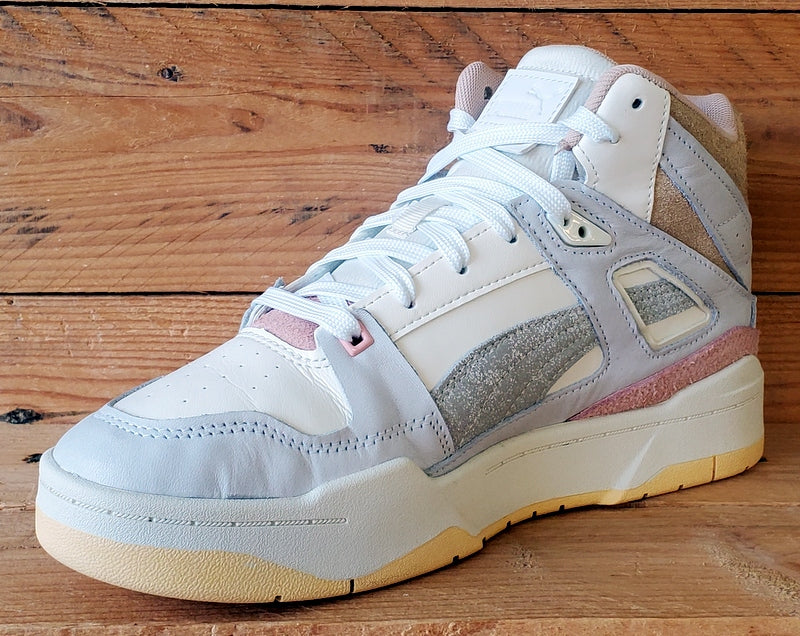 Puma Slipstream Mid Leather Trainers UK6/US8.5/EU39 389846-02 Warm White