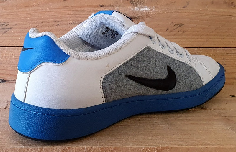 Nike Vintage Low Leather/Textile Trainers UK8/US9/EU42.5 376533-116 White/Blue