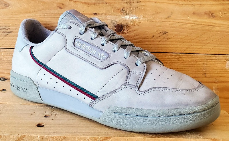 Adidas Continental 80 Low Suede Trainers UK10/US10.5/EU44.5 EE3771 Grey