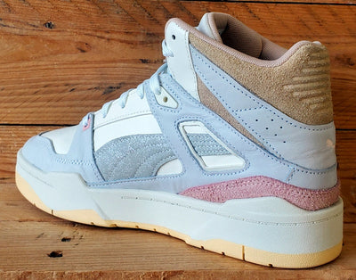 Puma Slipstream Mid Leather Trainers UK6/US8.5/EU39 389846-02 Warm White