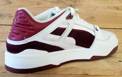 Puma Slipstream Low Leather Trainers UK8/US9/EU42 388634-02 White/Intense Red