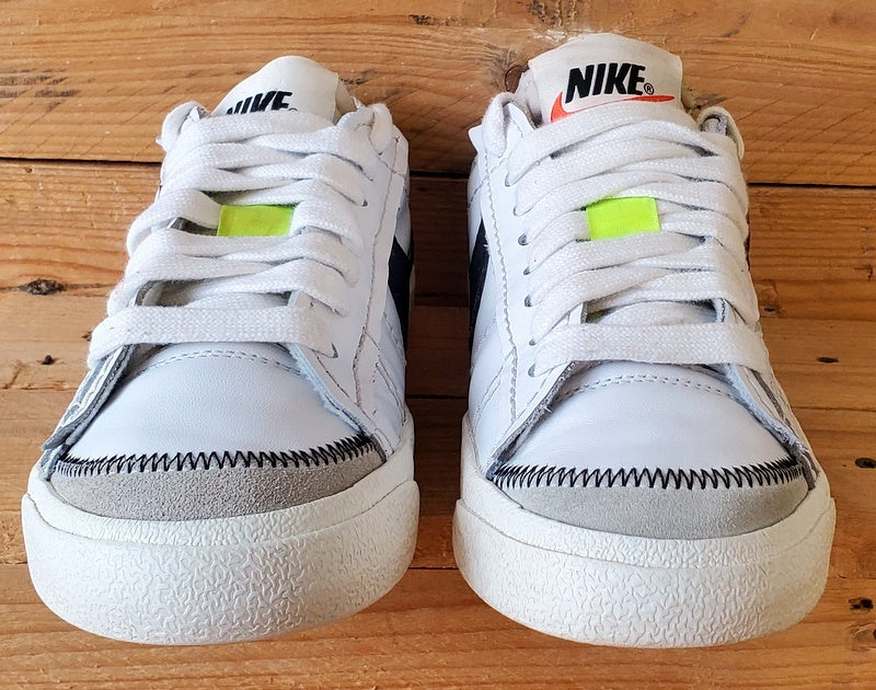 Nike Blazer 77 Jumbo Low Leather Trainers UK7.5/US8.5/E42 DN2158-101 White/Black