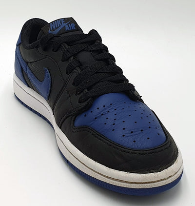 Nike Air Jordan 1 Leather Trainers CZ0775-041 Mystic Navy/Black UK4/US6.5/E37.5