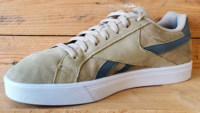 Reebok Royal Complete 3.0 Suede Trainers UK8.5/US9.5/EU42.5 FV0247 Beige/Silver