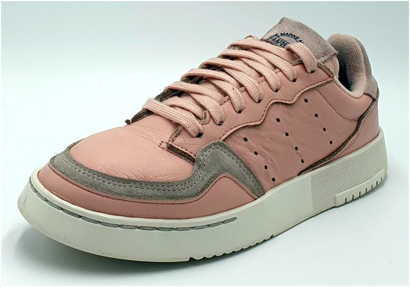 Adidas Originals Supercourt Low Leather Trainers UK5.5/US7/EU38.5 EE6044 Pink