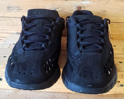 Nike Mayfly Woven Low Suede Trainers UK10/US11/EU45 833132-003 Triple Black