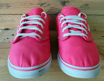 Vans Off The Wall Low Canvas Trainers UK5/US7.5/EU38 VN-ONJO6AQ  Bright Pink