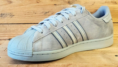 Adidas Superstar Low Suede Trainers UK9/US9.5/EU43 FY2321 Triple Grey