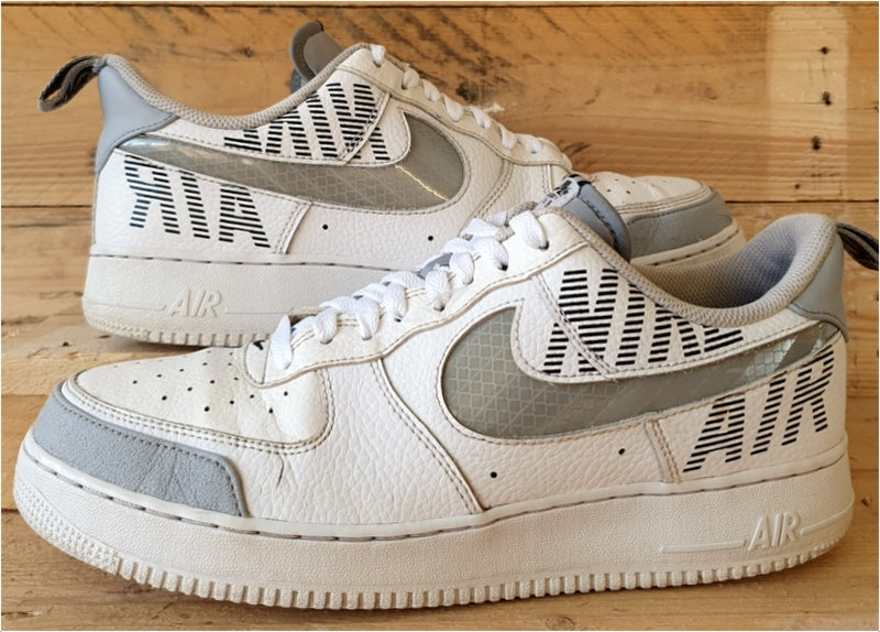 Nike Air Force 1 Under Construction Low Trainers UK9/US10/EU44 BQ4421-100 White