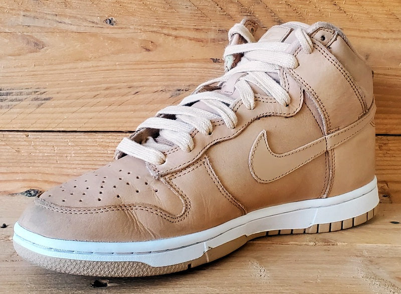 Nike Dunk Premium Mid Suede Trainers UK5.5/US8/EU39 DX2044-201 Vachetta Tan