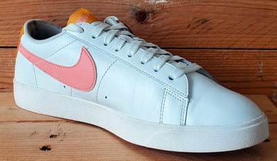 Nike Blazer Low Leather Trainers UK7.5/US10/EU42 AV9370-112 White/Pink Quartz