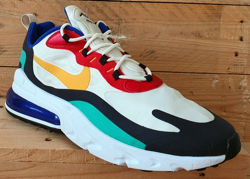 Nike Air Max 270 React Bauhaus Low Trainers UK11/US12/E46 AO4971-002 Multicolour