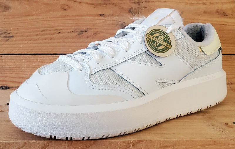 New Balance CT302 Low Leather/Textile Trainers UK7/US7.5/EU40.5 CT302OF White