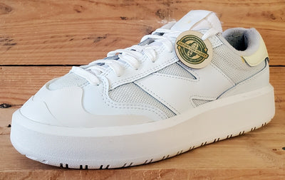 New Balance CT302 Low Leather/Textile Trainers UK7/US7.5/EU40.5 CT302OF White