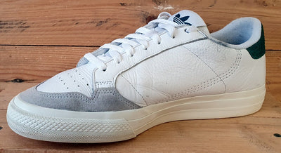 Adidas Continental Vulc Leather/Suede Trainers UK10/UK10.5/EU44.5 EF3534 White