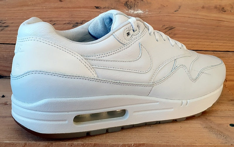 Nike Air Max 1 Low Leather Trainers UK9/US10/EU44 859554-100 Pinnacle Sail