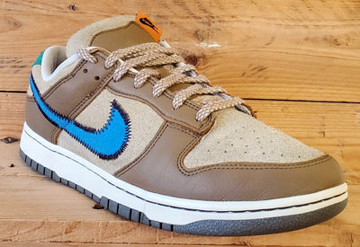 Nike Dunk Size? Low Suede Trainers UK11/US12/EU46 DO6712-200 Dark Driftwood