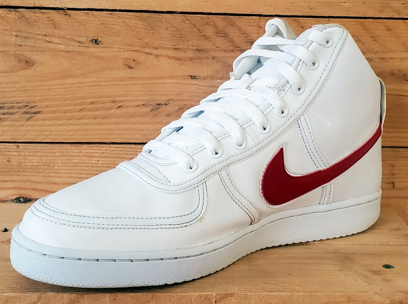 Nike Vandel Mid Leather Trainers UK9/US10/EU44 317179-109 White/University Red