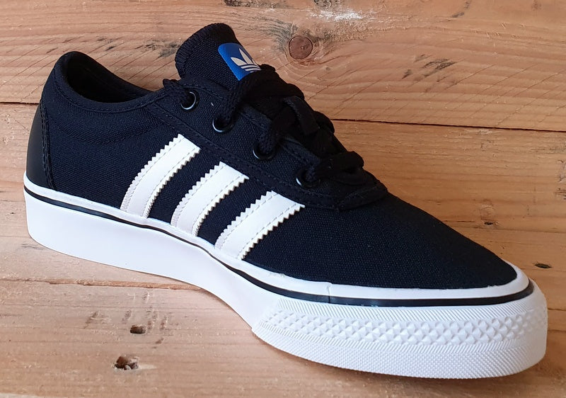Adidas Adi-Ease Low Canvas Trainers UK4.5/US5/EU37 C75611 Black/White