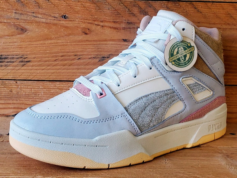 Puma Slipstream Mid Leather Trainers UK6/US8.5/EU39 389846-02 Warm White
